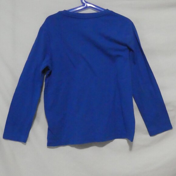 OLD NAVY | medium (8) | Solid Blue Long Sleeve Shirt - Picture 2 of 16